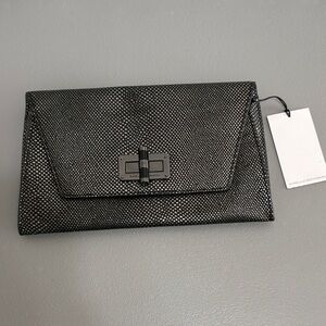 DVF clutch Armadillo Print NWT